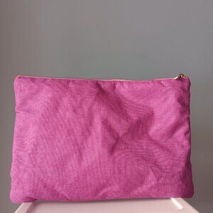 New Noted by Post-it Zip Top Canvas Laptop Pouch Magenta Pink 10" x 15" Gift